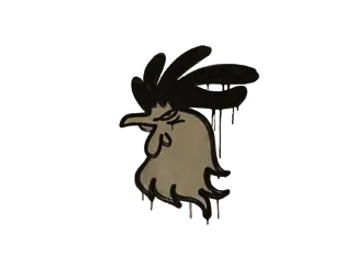 Sealed Graffiti | Cocky (Dust Brown)