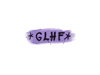 Sealed Graffiti | GLHF (Violent Violet)