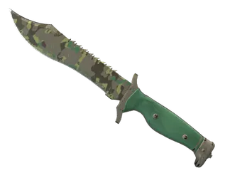 ★ Bowie Knife | Boreal Forest (Well-Worn)