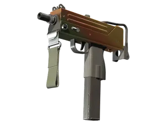 Souvenir MAC-10 | Amber Fade (Minimal Wear)
