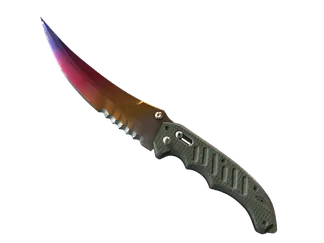 ★ StatTrak™ Flip Knife | Fade (Factory New)