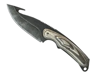 ★ Gut Knife | Black Laminate (Well-Worn)