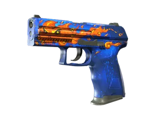 StatTrak™ P2000 | Fire Elemental (Field-Tested)