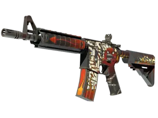 M4A4 | Hellfire (Well-Worn)