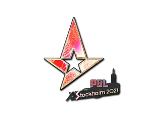 Sticker | Astralis (Holo) | Stockholm 2021