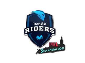 Sticker | Movistar Riders | Stockholm 2021