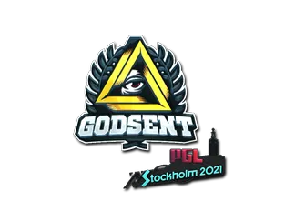 Sticker | GODSENT (Foil) | Stockholm 2021