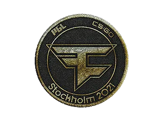 Patch | FaZe Clan (Gold) | Stockholm 2021
