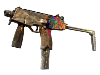 StatTrak™ MP9 | Starlight Protector (Battle-Scarred)