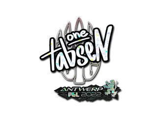 Sticker | tabseN (Glitter) | Antwerp 2022