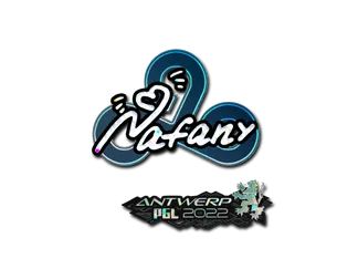Sticker | nafany (Glitter) | Antwerp 2022