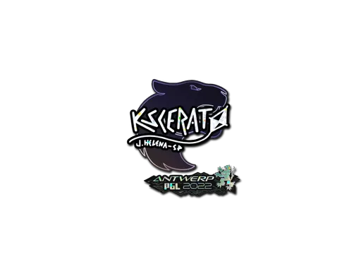 Sticker | KSCERATO (Glitter) | Antwerp 2022