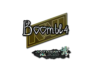 Sticker | Boombl4 (Glitter) | Antwerp 2022
