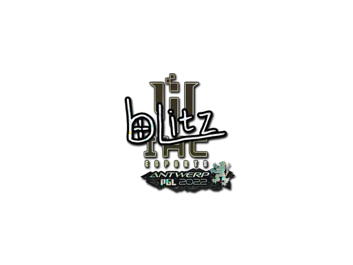 Sticker | bLitz (Glitter) | Antwerp 2022