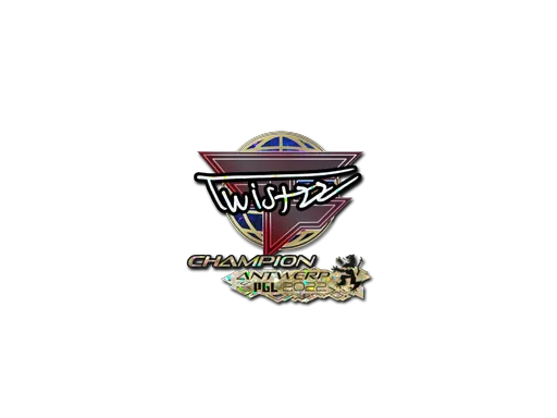 Sticker | Twistzz (Glitter, Champion) | Antwerp 2022