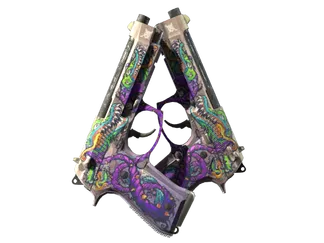 Dual Berettas | Flora Carnivora (Well-Worn)