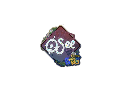 Sticker | oSee (Glitter) | Rio 2022