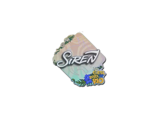Sticker | S1ren | Rio 2022