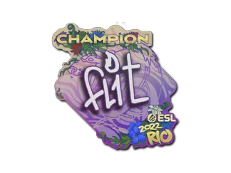 Sticker | FL1T (Champion) | Rio 2022