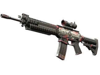 StatTrak™ SG 553 | Cyberforce (Field-Tested)