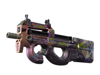 StatTrak™ P90 | Neoqueen (Well-Worn)