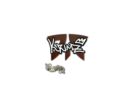 Sticker | KRIMZ (Glitter) | Paris 2023