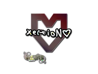 Sticker | xertioN (Glitter) | Paris 2023