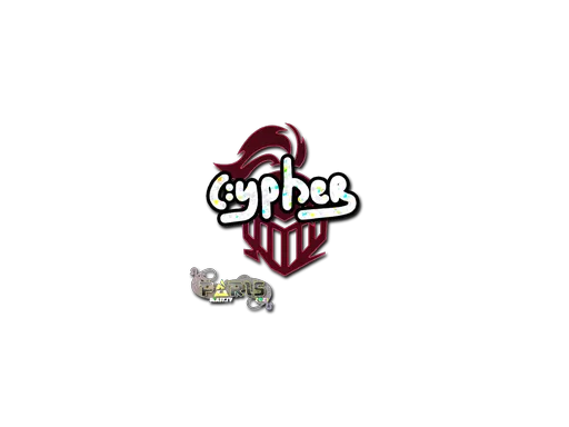 Sticker | Cypher (Glitter) | Paris 2023