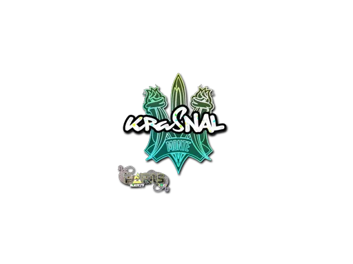 Sticker | kRaSnaL (Glitter) | Paris 2023