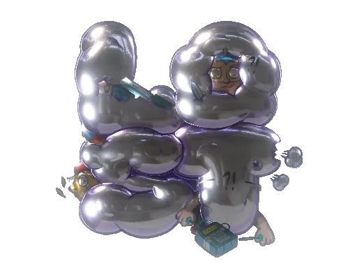 Sticker | Lost In Smoke (Foil)