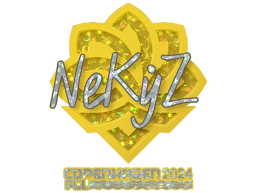 Sticker | NEKiZ (Glitter) | Copenhagen 2024