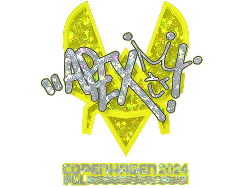 Sticker | apEX (Glitter) | Copenhagen 2024