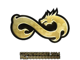 Sticker | Eternal Fire (Gold) | Copenhagen 2024