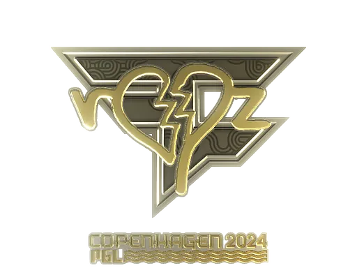 Sticker | ropz (Gold) | Copenhagen 2024