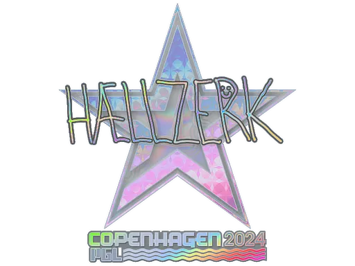 Sticker | hallzerk (Holo) | Copenhagen 2024