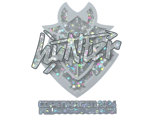 Sticker | huNter- (Glitter) | Copenhagen 2024