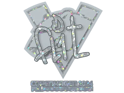 Sticker | FL1T (Glitter) | Copenhagen 2024