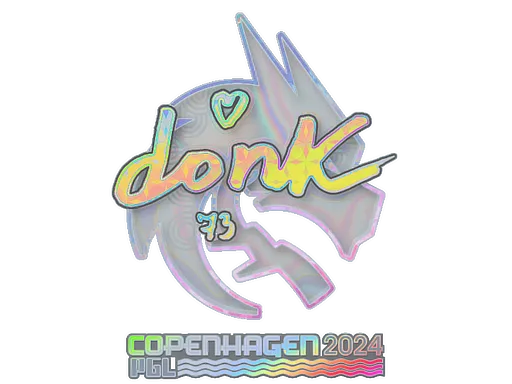 Sticker | donk (Holo) | Copenhagen 2024
