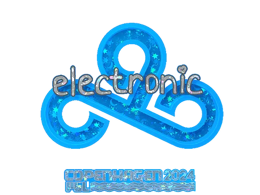 Sticker | electronic (Glitter) | Copenhagen 2024