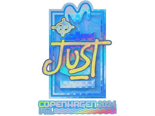 Sticker | JUST (Holo) | Copenhagen 2024