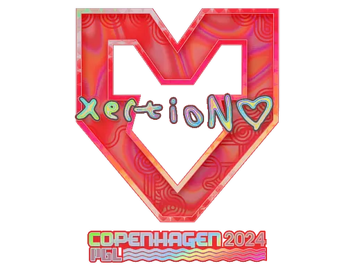 Sticker | xertioN (Holo) | Copenhagen 2024