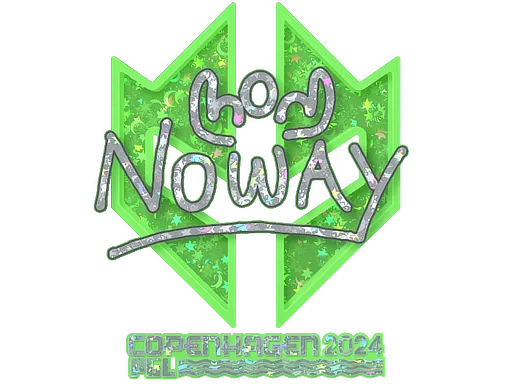 Sticker | noway (Glitter) | Copenhagen 2024
