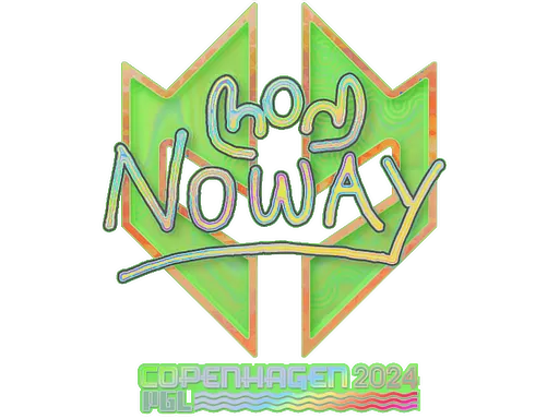 Sticker | noway (Holo) | Copenhagen 2024