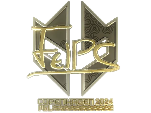 Sticker | felps (Gold) | Copenhagen 2024
