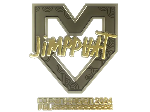 Sticker | Jimpphat (Gold) | Copenhagen 2024