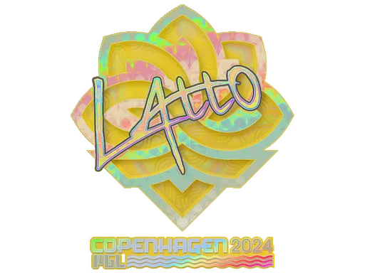 Sticker | latto (Holo) | Copenhagen 2024