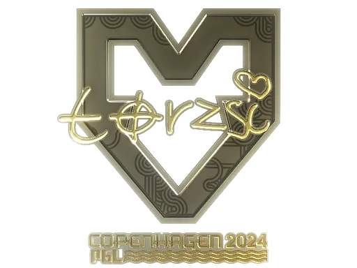 Sticker | torzsi (Gold) | Copenhagen 2024