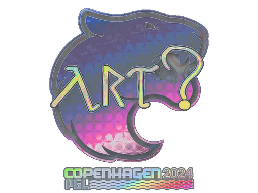 Sticker | arT (Holo) | Copenhagen 2024