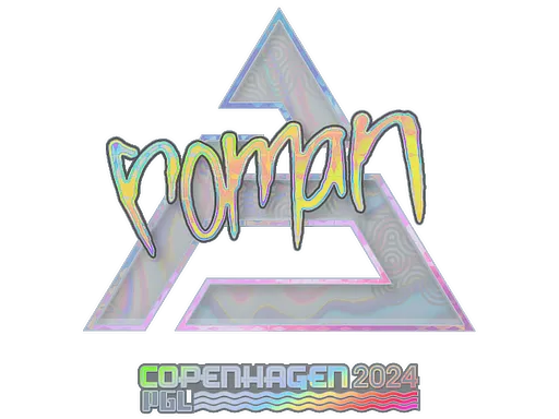 Sticker | roman (Holo) | Copenhagen 2024