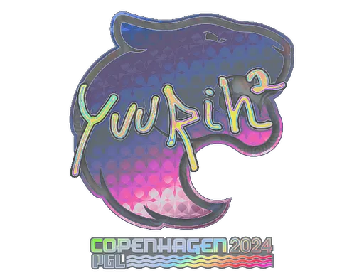 Sticker | yuurih (Holo) | Copenhagen 2024